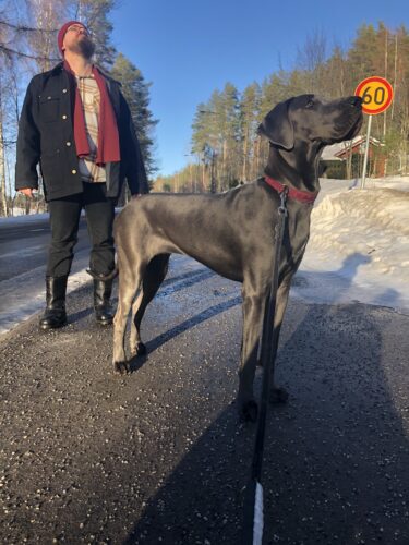 Mamia ja Pappaa tapaamassa